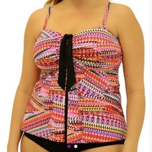 Fit 4 U Swimwear Top NWOT Size 24W